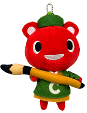 コーすけぬいぐるみキーホルダー